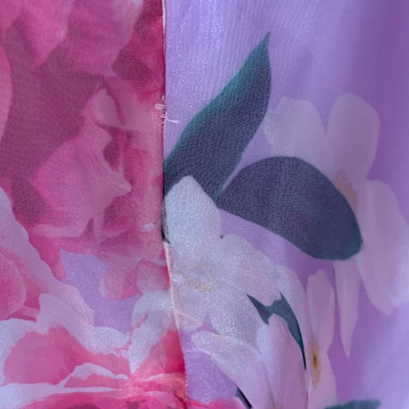 NWT Eliza J Floral Organza Gown - Picture 5 of 7